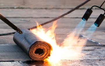 Throop asphalt flat roofing repairs